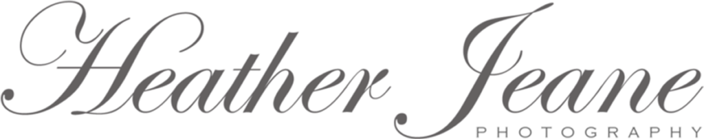 logo with script - Heather Jeane Photography